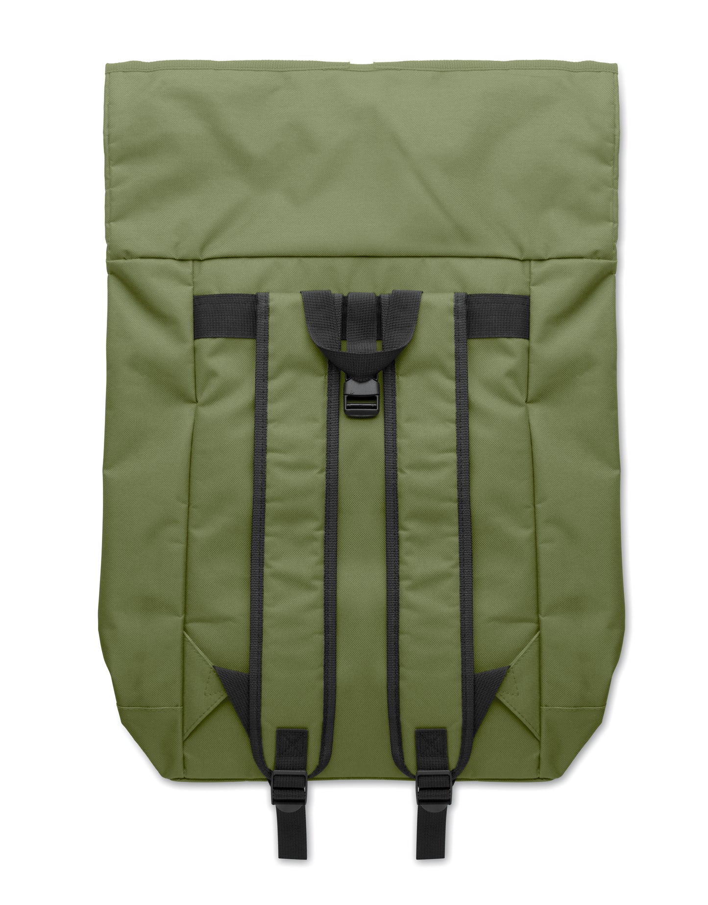 15'''' Rolltop-Rucksack mit Laptopfach aus 600D-Polyester. Gepolsterter Rücken und verstärkter Boden. Fronttasche
