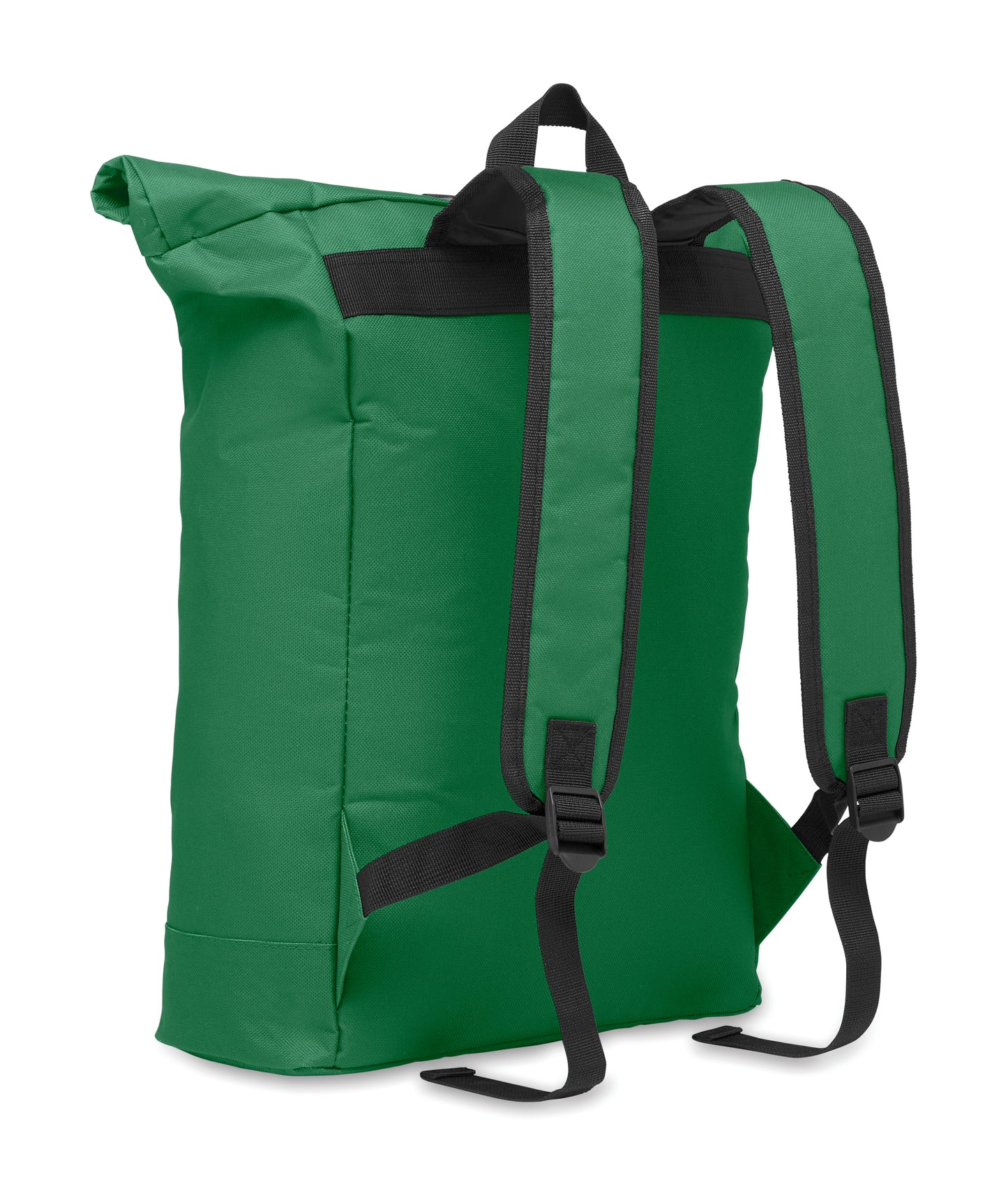 15'''' Rolltop-Rucksack mit Laptopfach aus 600D-Polyester. Gepolsterter Rücken und verstärkter Boden. Fronttasche