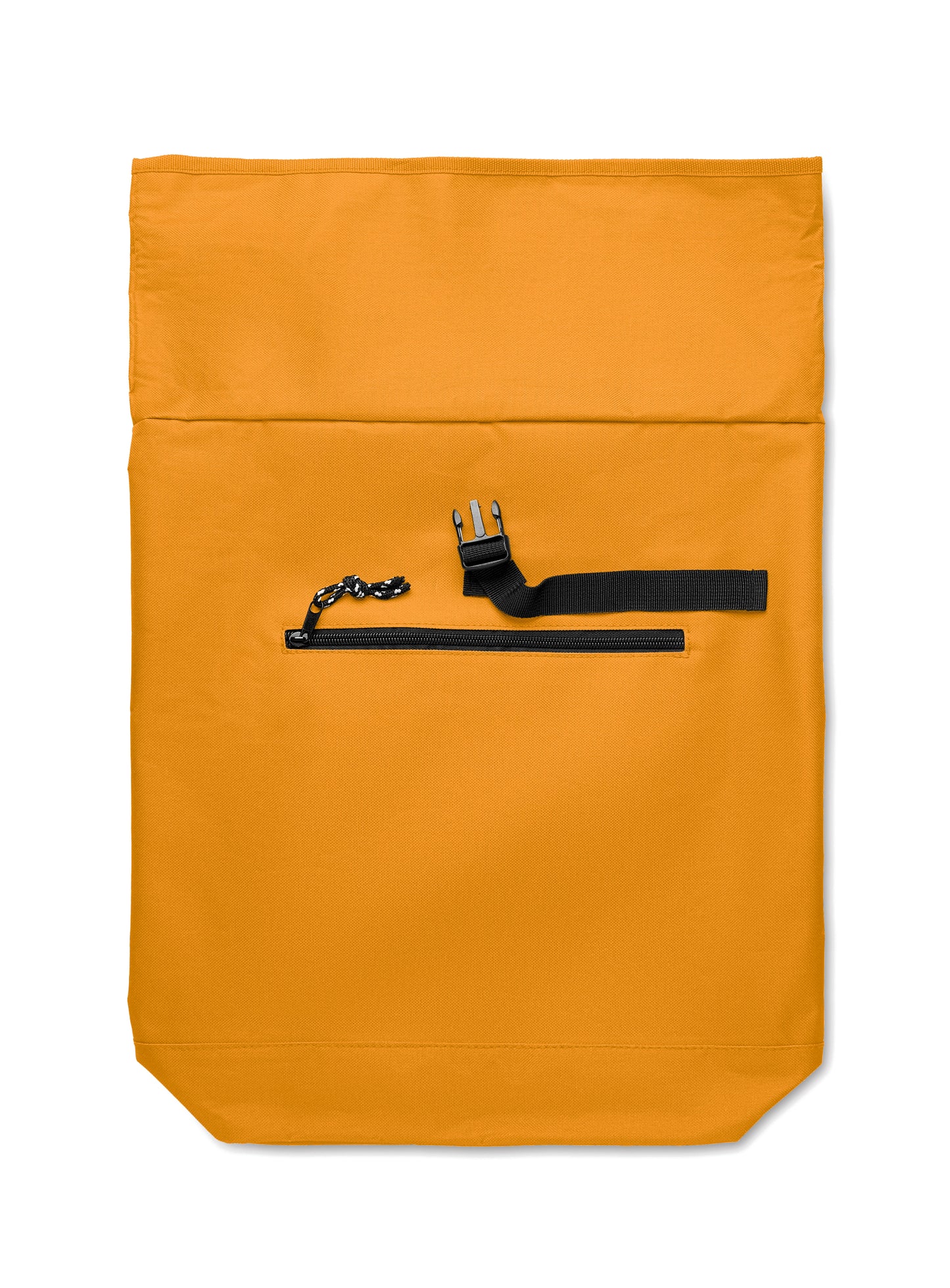 15'''' Rolltop-Rucksack mit Laptopfach aus 600D-Polyester. Gepolsterter Rücken und verstärkter Boden. Fronttasche
