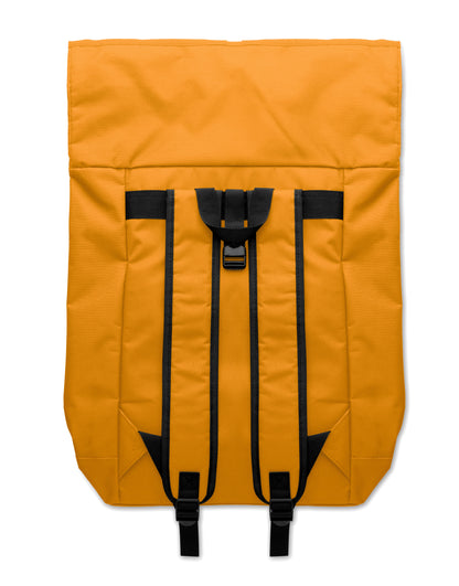 15'''' Rolltop-Rucksack mit Laptopfach aus 600D-Polyester. Gepolsterter Rücken und verstärkter Boden. Fronttasche