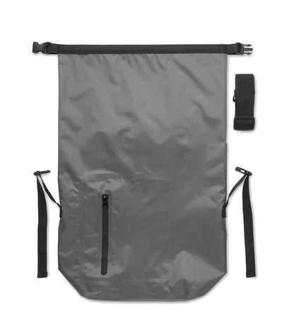 Wasserabweisender Rolltop-Rucksack aus RPET 210D Polyester. Volumen: 25 l.
