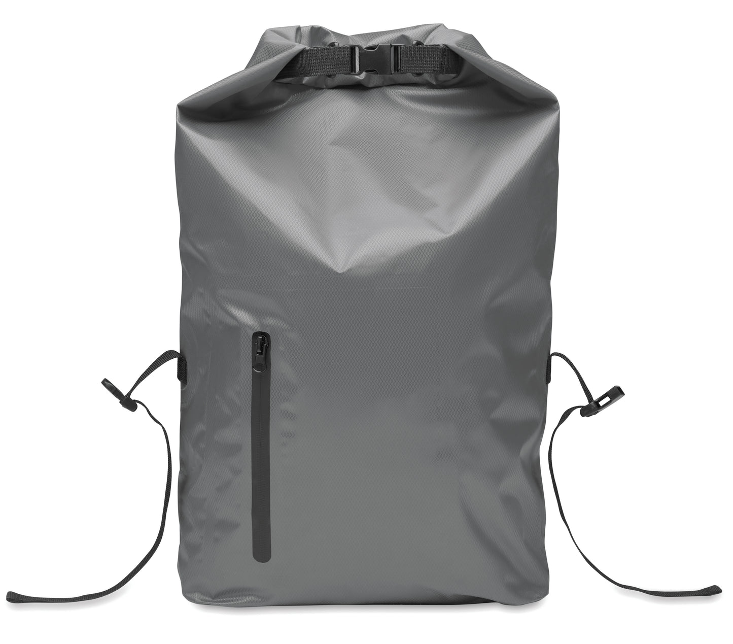 Wasserabweisender Rolltop-Rucksack aus RPET 210D Polyester. Volumen: 25 l.
