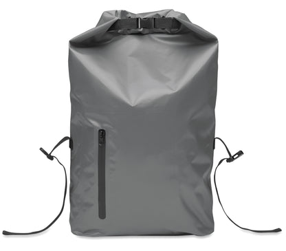 Wasserabweisender Rolltop-Rucksack aus RPET 210D Polyester. Volumen: 25 l.