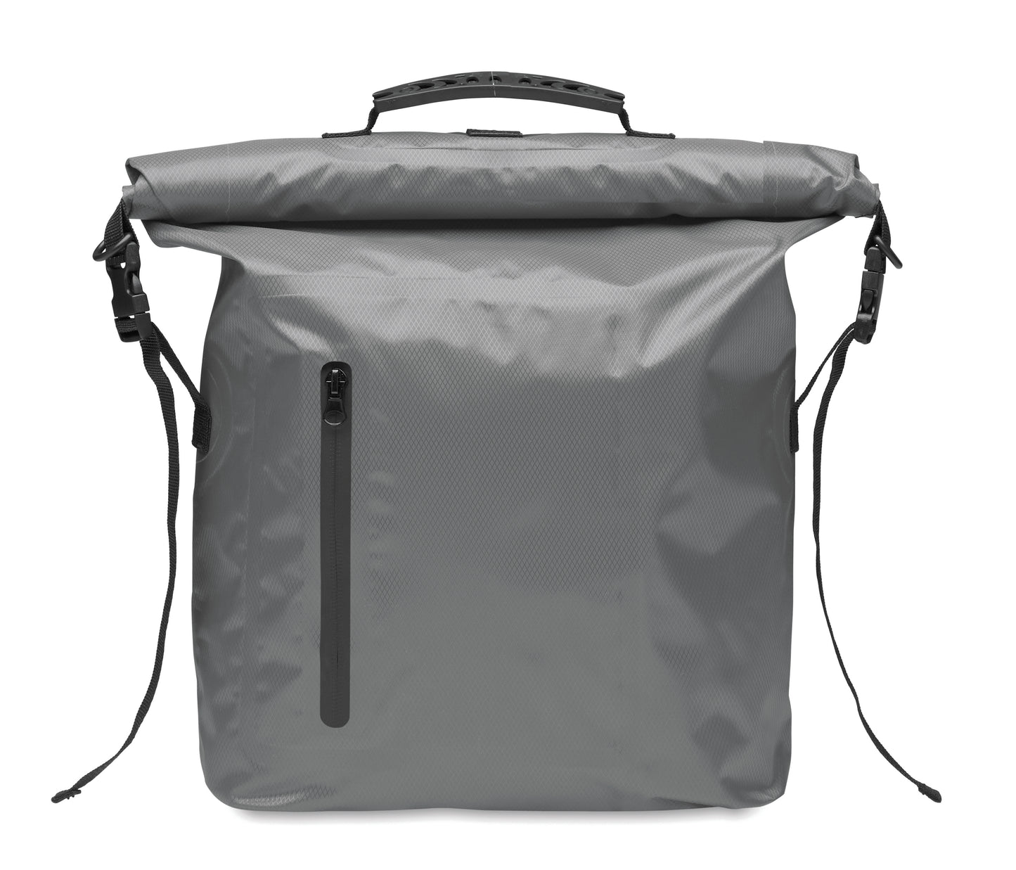 Wasserabweisender Rolltop-Rucksack aus RPET 210D Polyester. Volumen: 25 l.