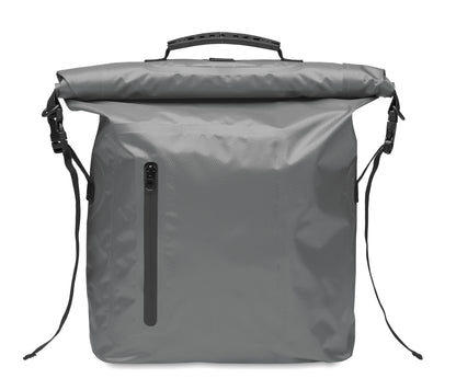 Wasserabweisender Rolltop-Rucksack aus RPET 210D Polyester. Volumen: 25 l.
