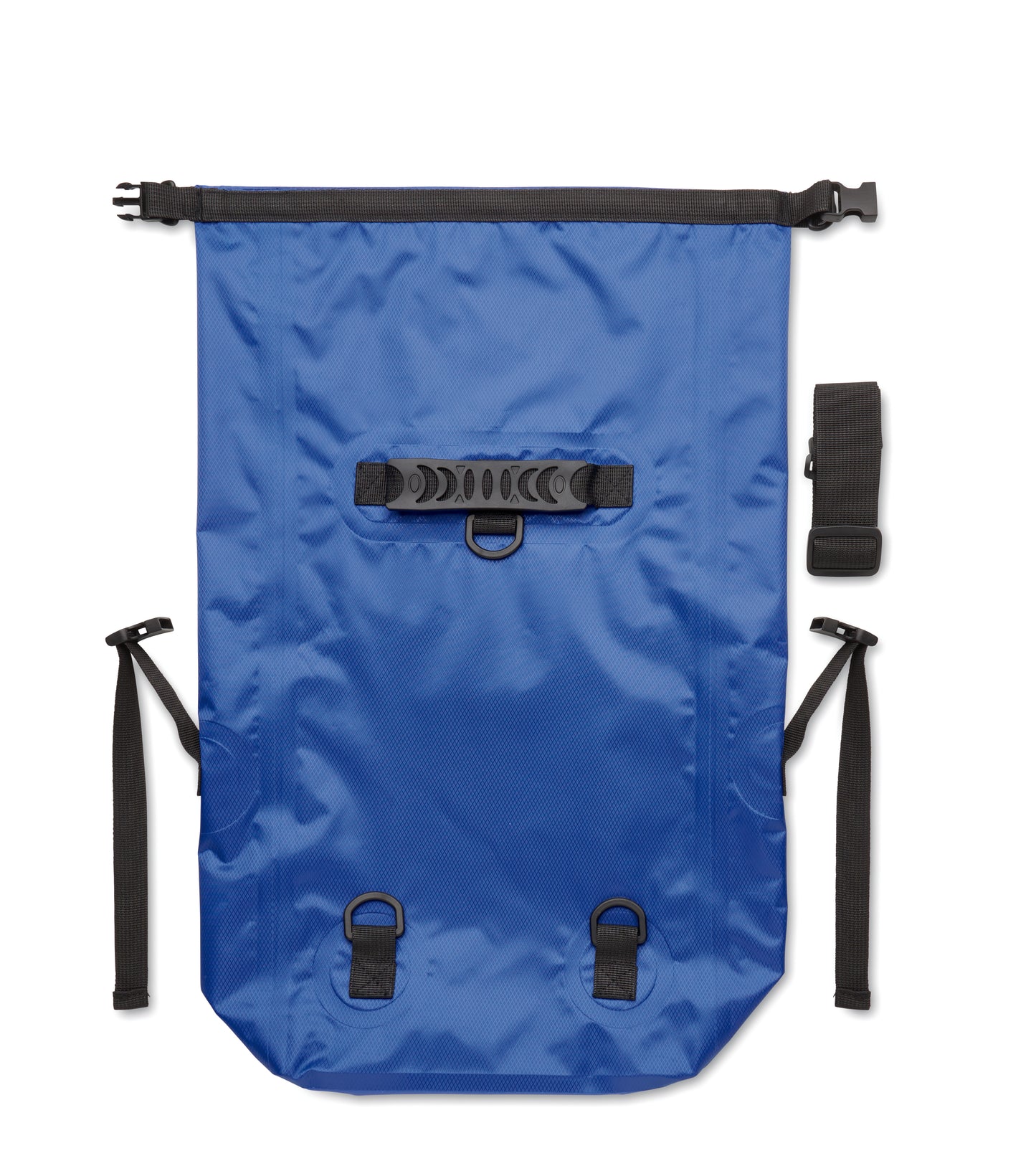 Wasserabweisender Rolltop-Rucksack aus RPET 210D Polyester. Volumen: 25 l.