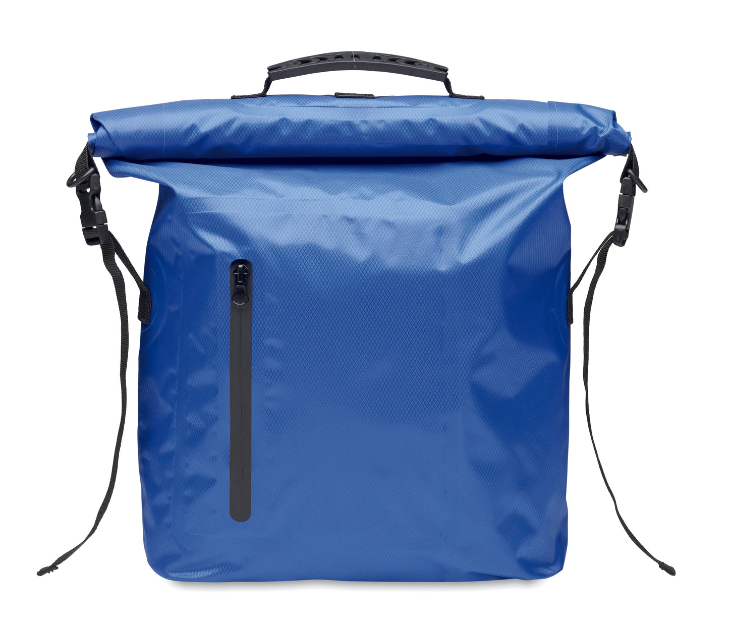 Wasserabweisender Rolltop-Rucksack aus RPET 210D Polyester. Volumen: 25 l.