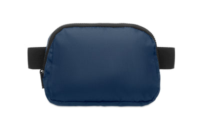 Gürteltasche aus 300D RPET Polyester mit Futter aus 210D RPET.