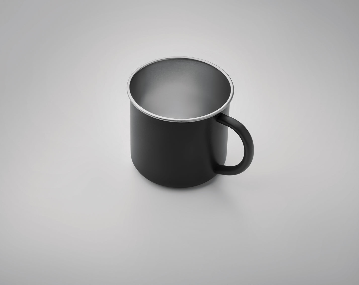 Einwandiger Becher aus recyceltem Edelstahl (90 % recycelter Edelstahl und 10 %