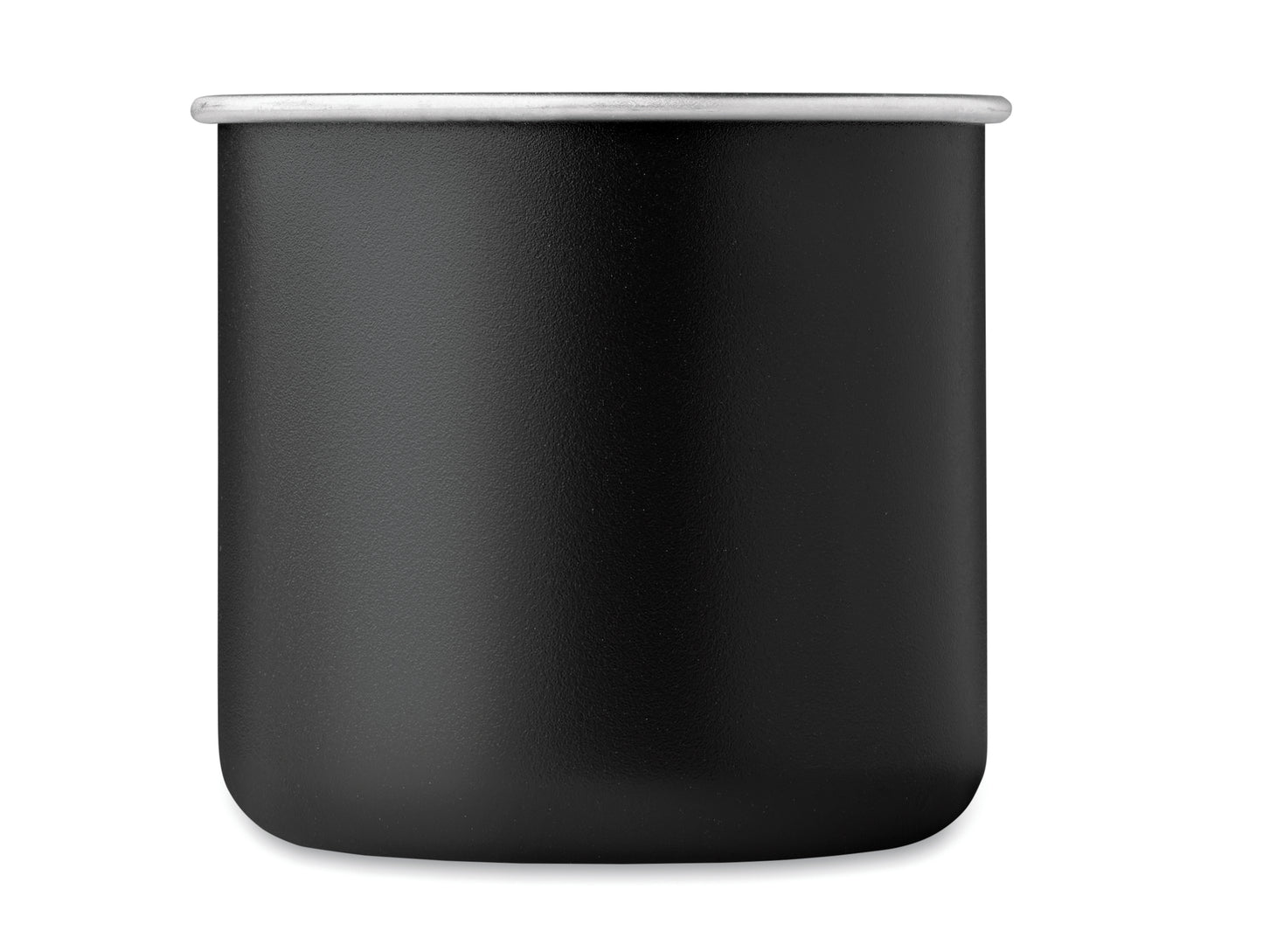 Einwandiger Becher aus recyceltem Edelstahl (90 % recycelter Edelstahl und 10 %