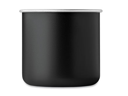 Einwandiger Becher aus recyceltem Edelstahl (90 % recycelter Edelstahl und 10 %