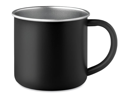 Einwandiger Becher aus recyceltem Edelstahl (90 % recycelter Edelstahl und 10 %