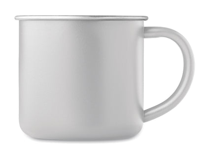 Einwandiger Becher aus recyceltem Edelstahl (90 % recycelter Edelstahl und 10 %