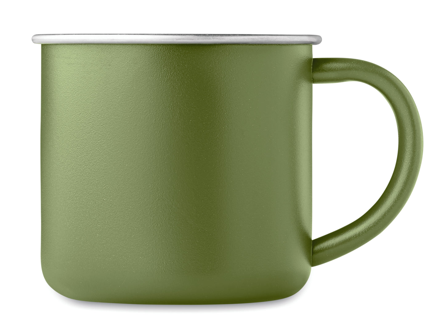 Einwandiger Becher aus recyceltem Edelstahl (90 % recycelter Edelstahl und 10 %