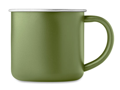 Einwandiger Becher aus recyceltem Edelstahl (90 % recycelter Edelstahl und 10 %