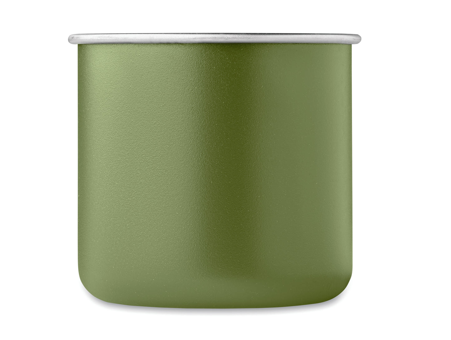 Einwandiger Becher aus recyceltem Edelstahl (90 % recycelter Edelstahl und 10 %