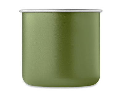 Einwandiger Becher aus recyceltem Edelstahl (90 % recycelter Edelstahl und 10 %