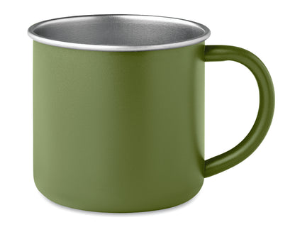 Einwandiger Becher aus recyceltem Edelstahl (90 % recycelter Edelstahl und 10 %