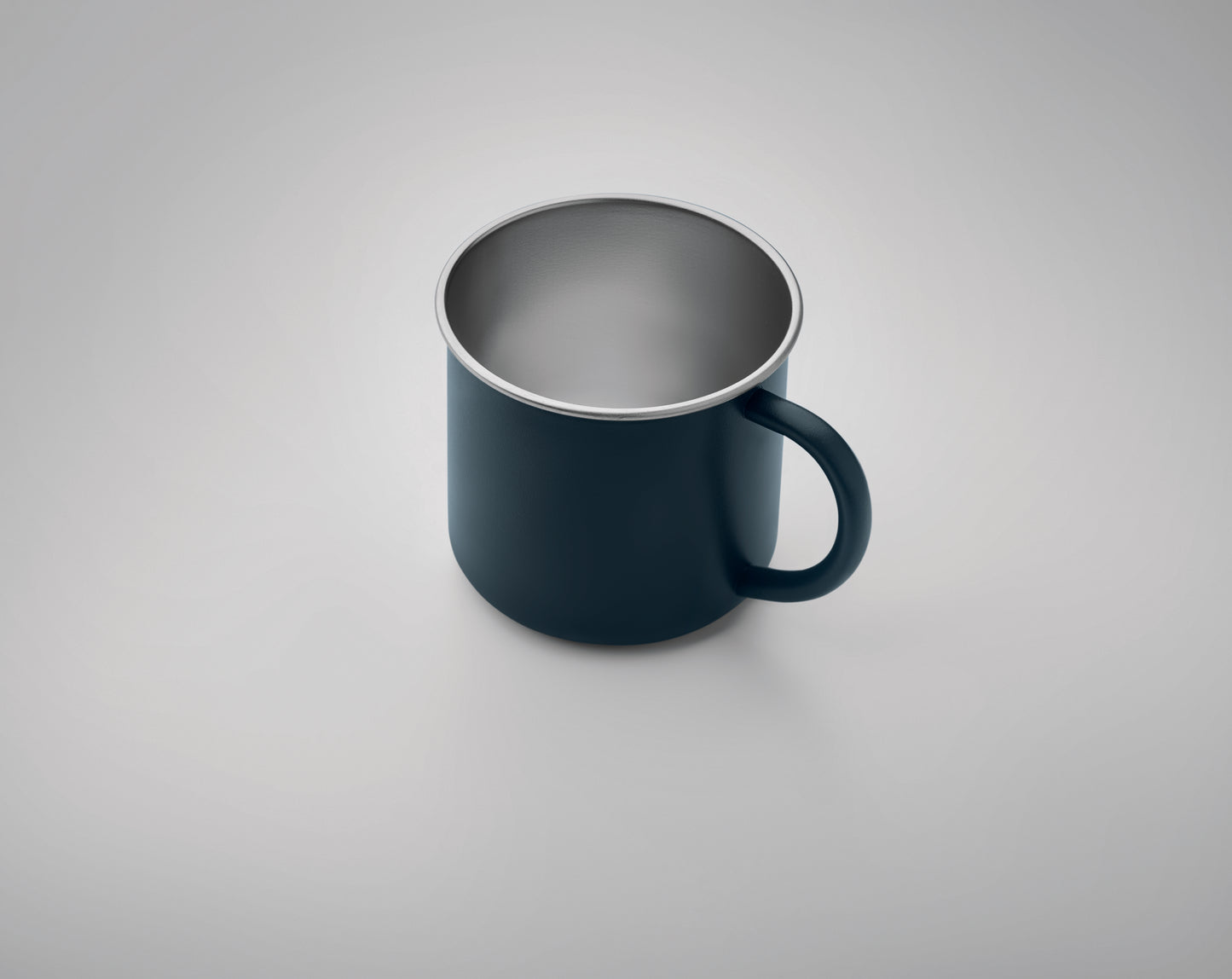 Einwandiger Becher aus recyceltem Edelstahl (90 % recycelter Edelstahl und 10 %