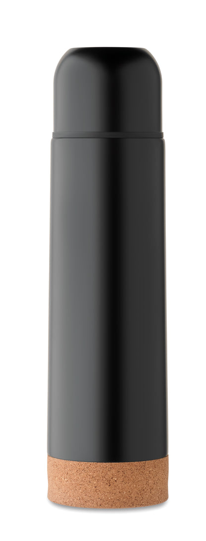Doppelwandige Isolierflasche aus recyceltem Edelstahl (90% recycelter Edelstahl und 10% Edelstahl) mit