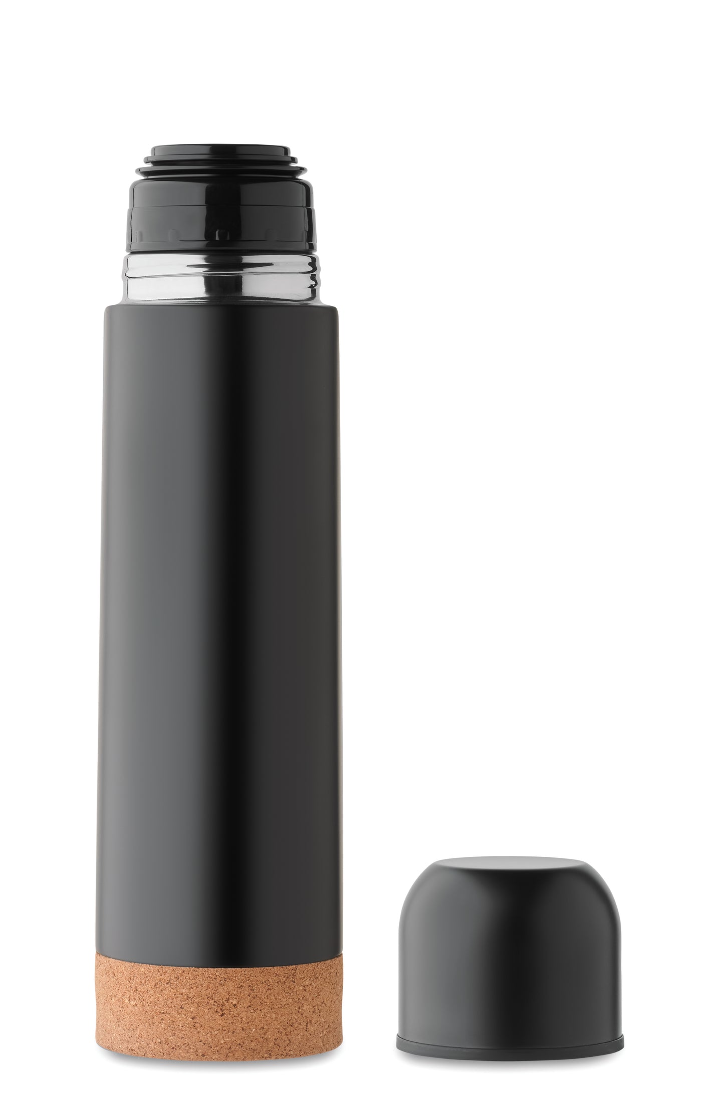 Doppelwandige Isolierflasche aus recyceltem Edelstahl (90% recycelter Edelstahl und 10% Edelstahl) mit