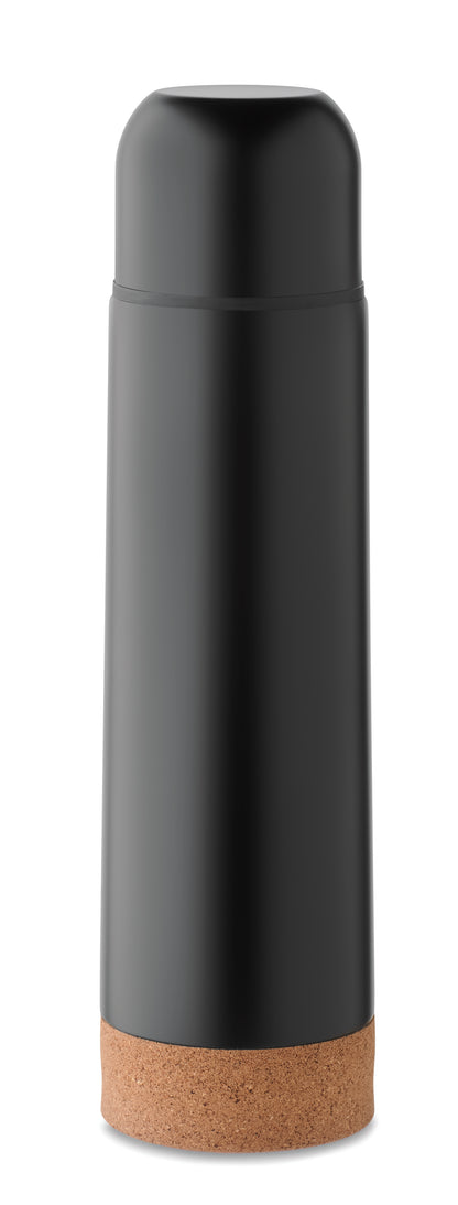 Doppelwandige Isolierflasche aus recyceltem Edelstahl (90% recycelter Edelstahl und 10% Edelstahl) mit