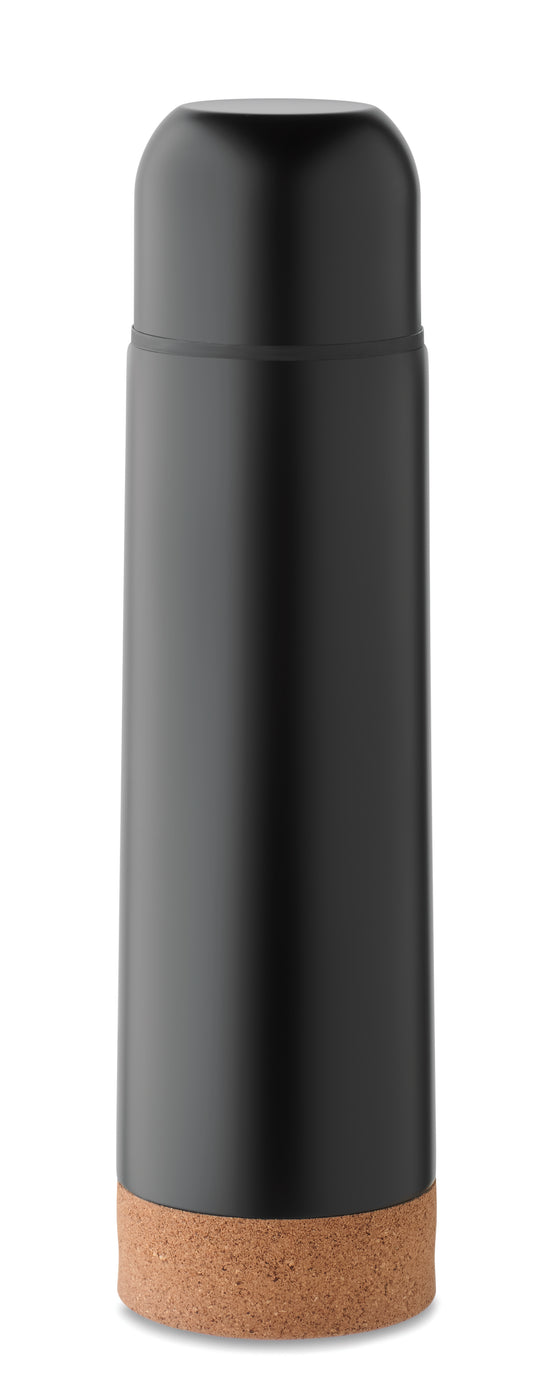 Doppelwandige Isolierflasche aus recyceltem Edelstahl (90% recycelter Edelstahl und 10% Edelstahl) mit