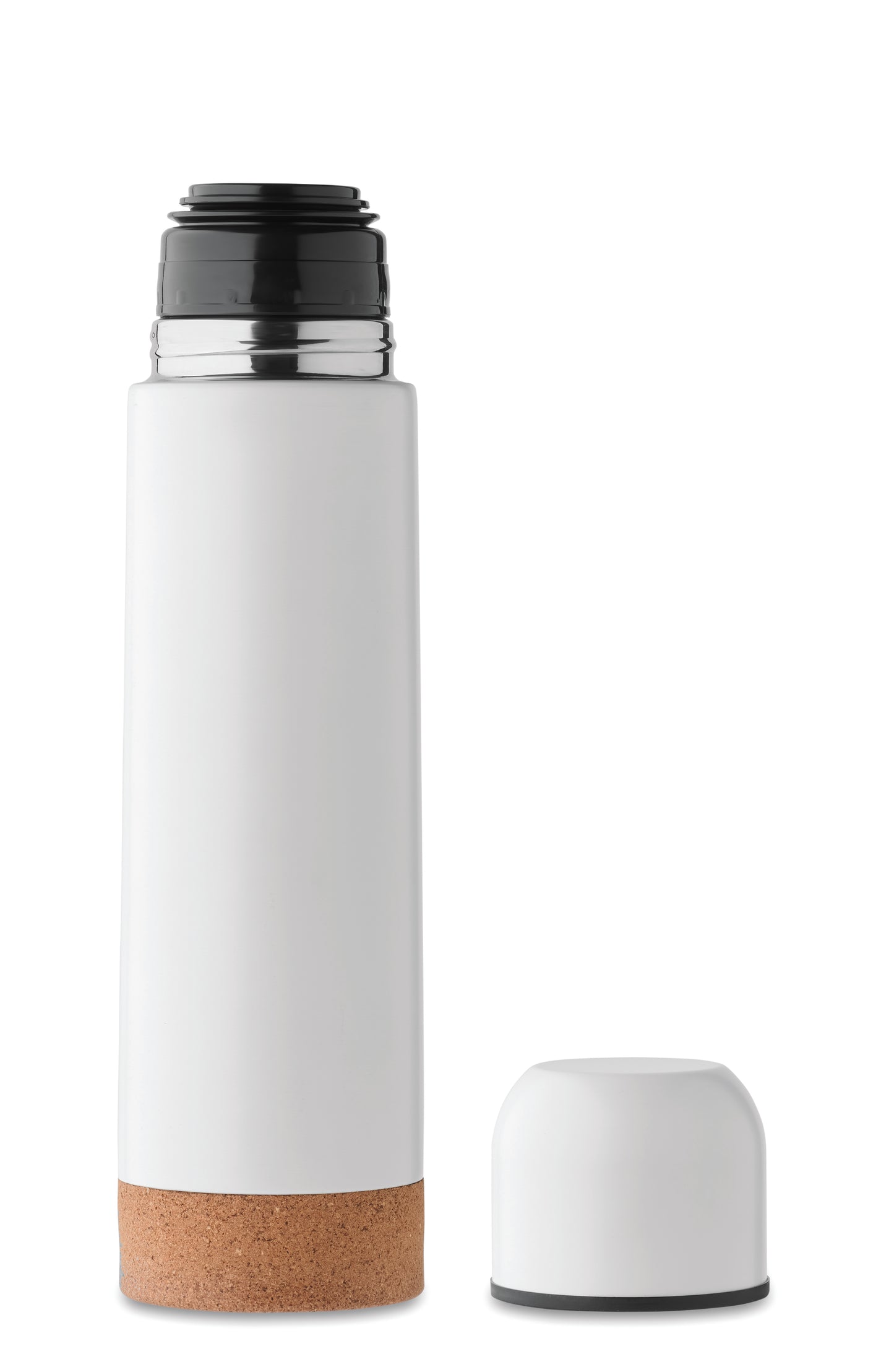 Doppelwandige Isolierflasche aus recyceltem Edelstahl (90% recycelter Edelstahl und 10% Edelstahl) mit