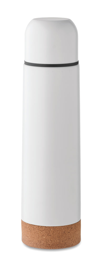 Doppelwandige Isolierflasche aus recyceltem Edelstahl (90% recycelter Edelstahl und 10% Edelstahl) mit