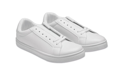 Leichte Sneaker aus PU mit Gummisohle und Schnürsenkeln aus Polyester. Größe: 47.