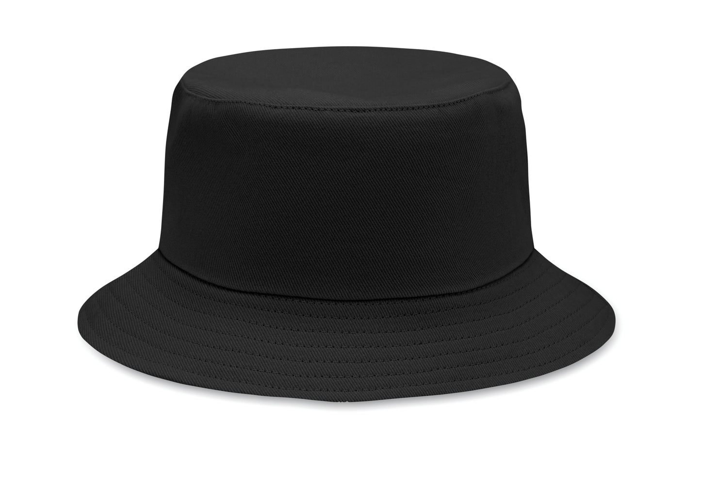 Bucket Hat aus gebürsteter Baumwolle. Einheitsgröße. 260 g/m².
