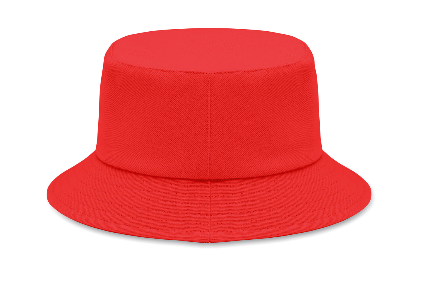 Bucket Hat aus gebürsteter Baumwolle. Einheitsgröße. 260 g/m².