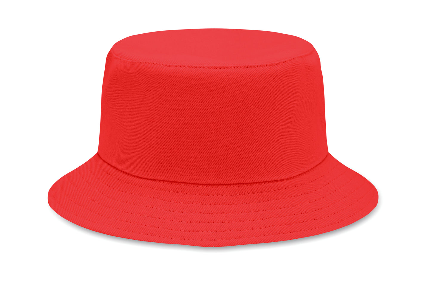 Bucket Hat aus gebürsteter Baumwolle. Einheitsgröße. 260 g/m².