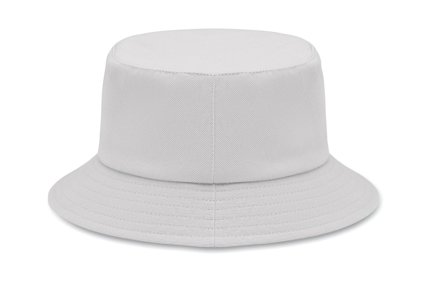 Bucket Hat aus gebürsteter Baumwolle. Einheitsgröße. 260 g/m².