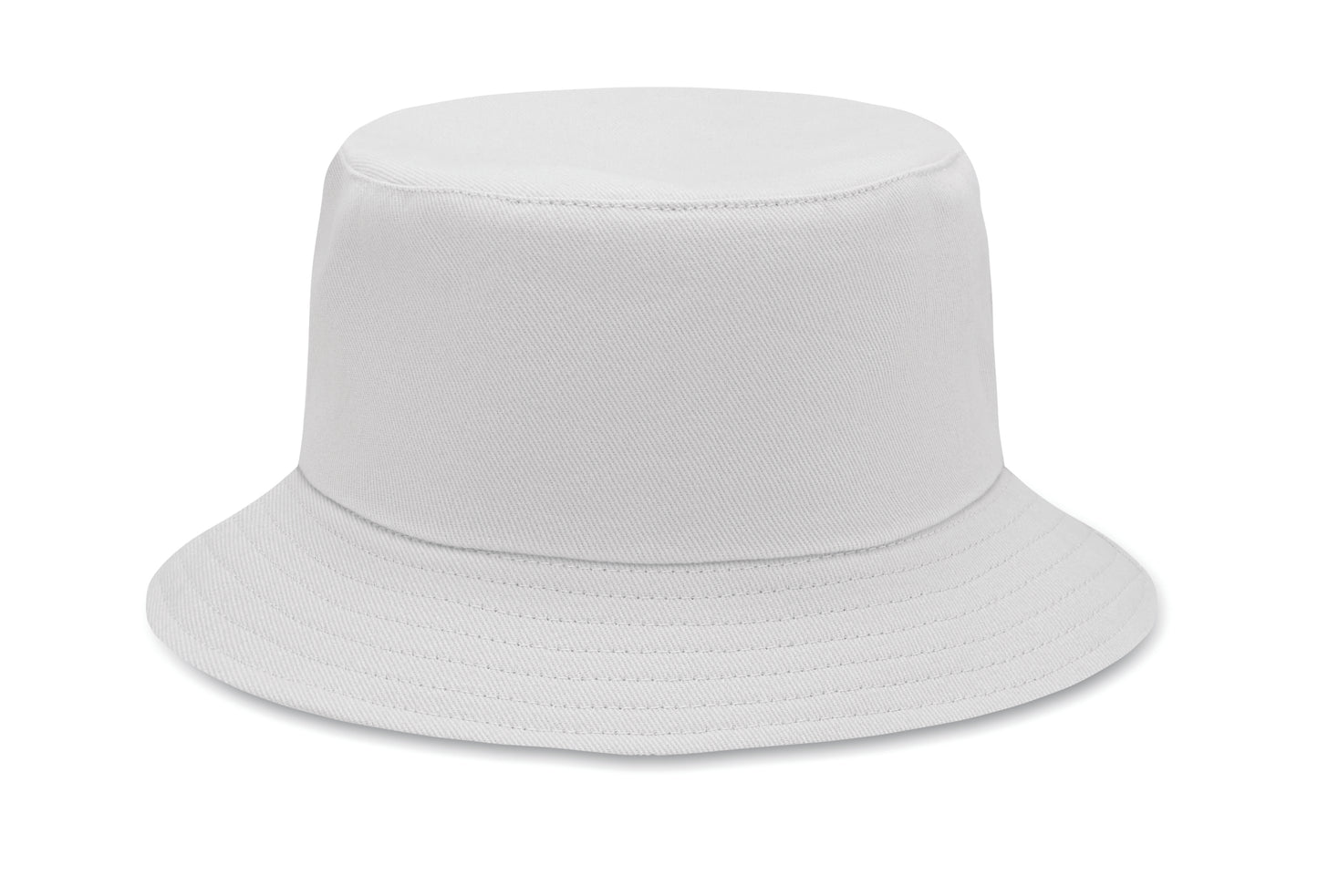 Bucket Hat aus gebürsteter Baumwolle. Einheitsgröße. 260 g/m².