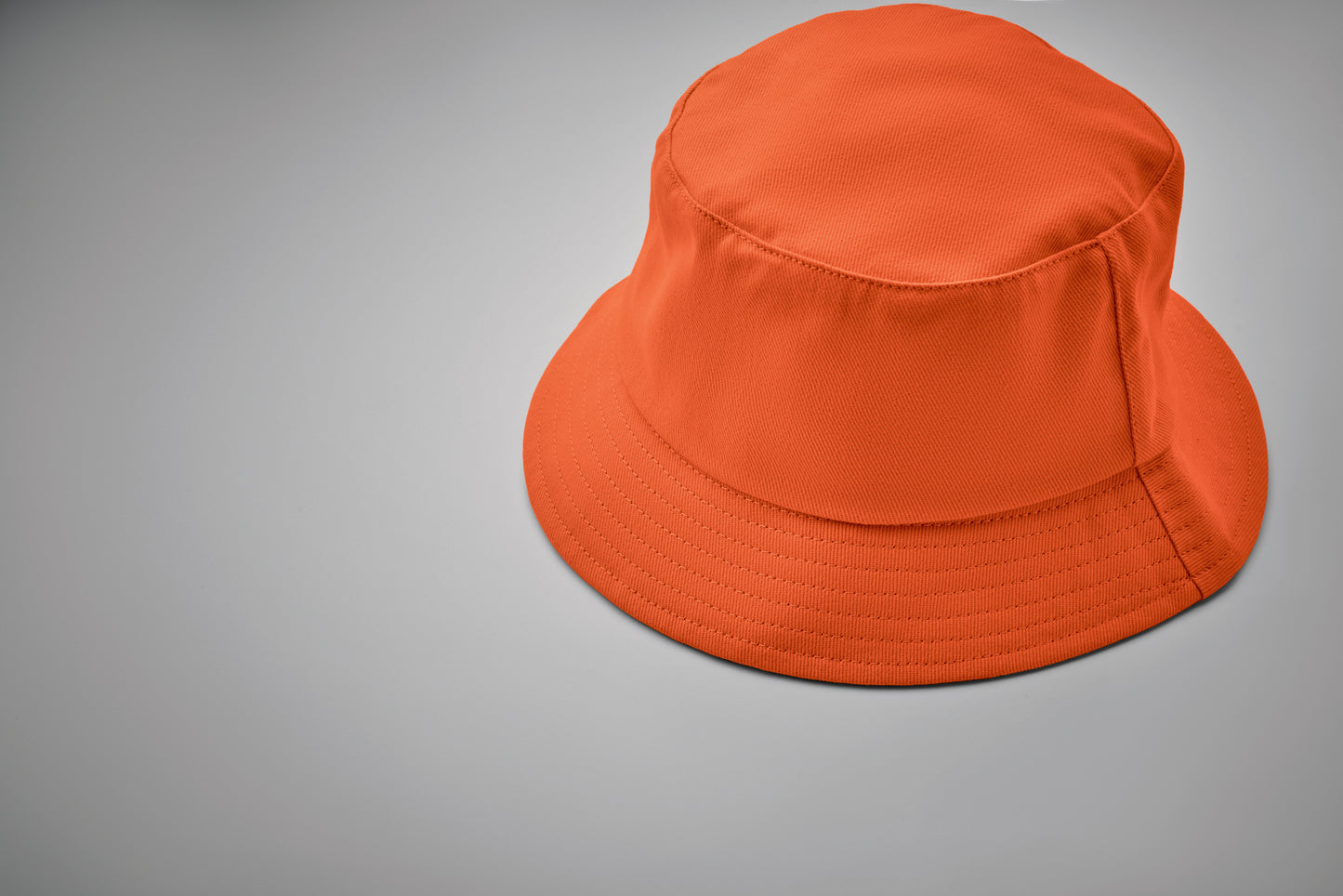 Bucket Hat aus gebürsteter Baumwolle. Einheitsgröße. 260 g/m².
