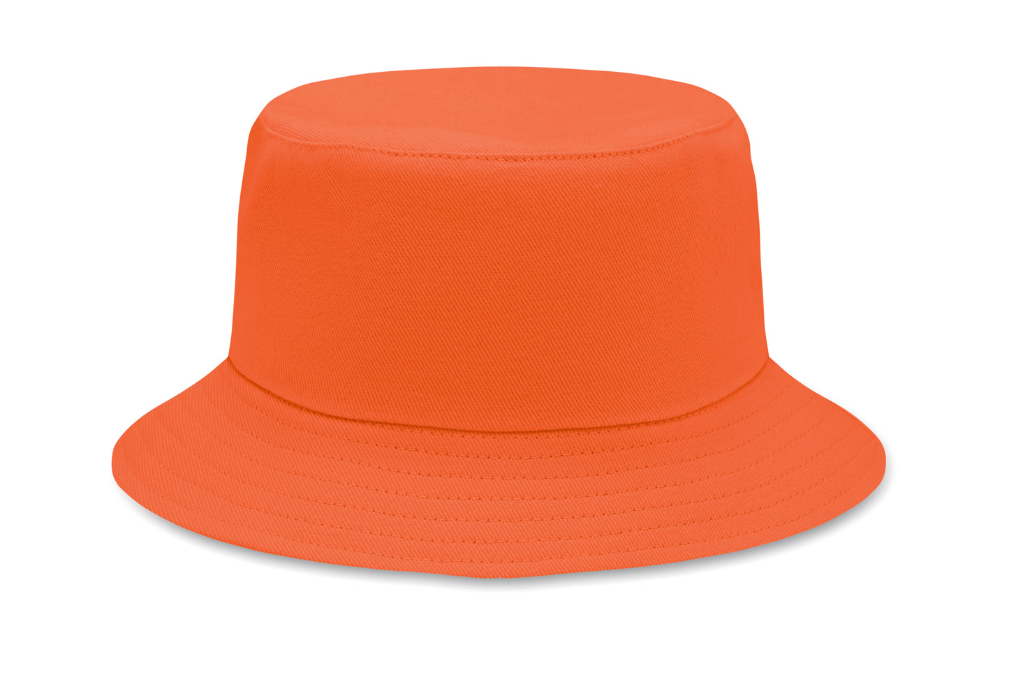 Bucket Hat aus gebürsteter Baumwolle. Einheitsgröße. 260 g/m².