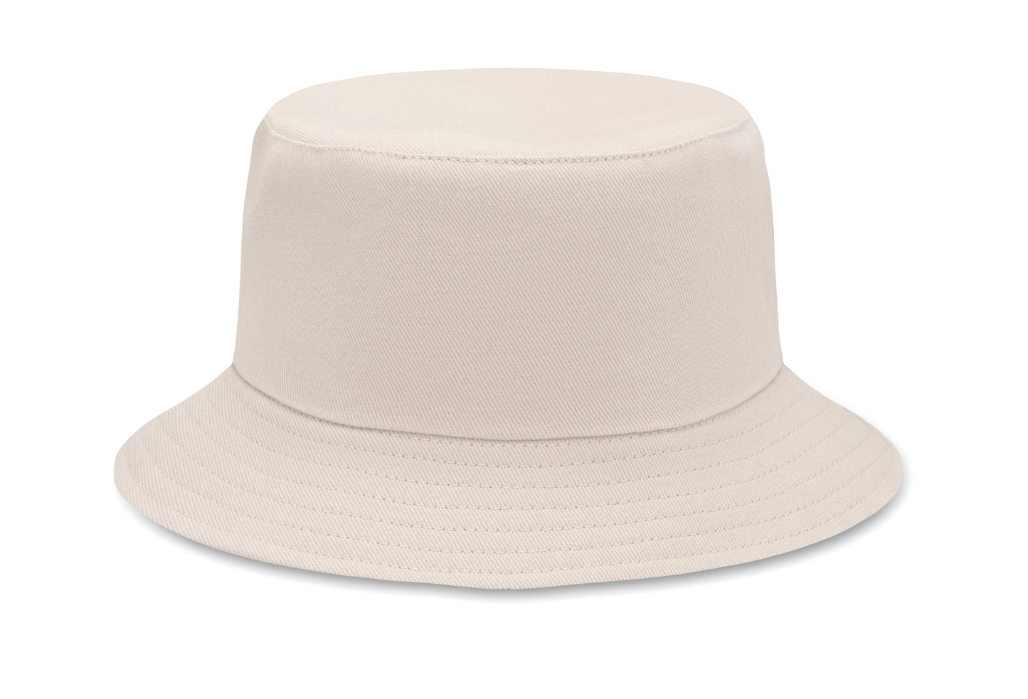 Bucket Hat aus gebürsteter Baumwolle. Einheitsgröße. 260 g/m².