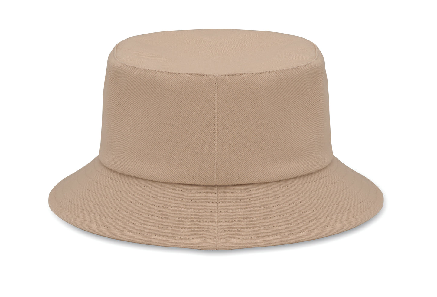 Bucket Hat aus gebürsteter Baumwolle. Einheitsgröße. 260 g/m².