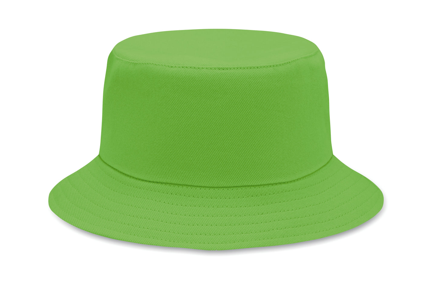 Bucket Hat aus gebürsteter Baumwolle. Einheitsgröße. 260 g/m².