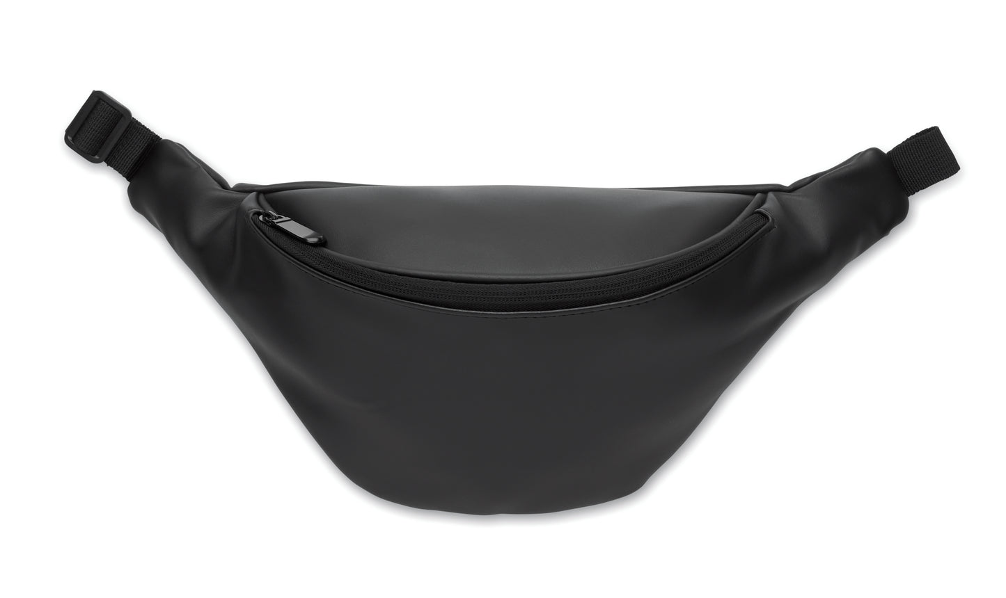 Gürteltasche aus weichem PU mit Futter aus 210D RPET.