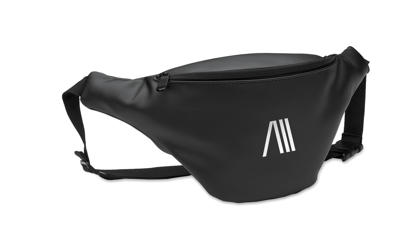 Gürteltasche aus weichem PU mit Futter aus 210D RPET.