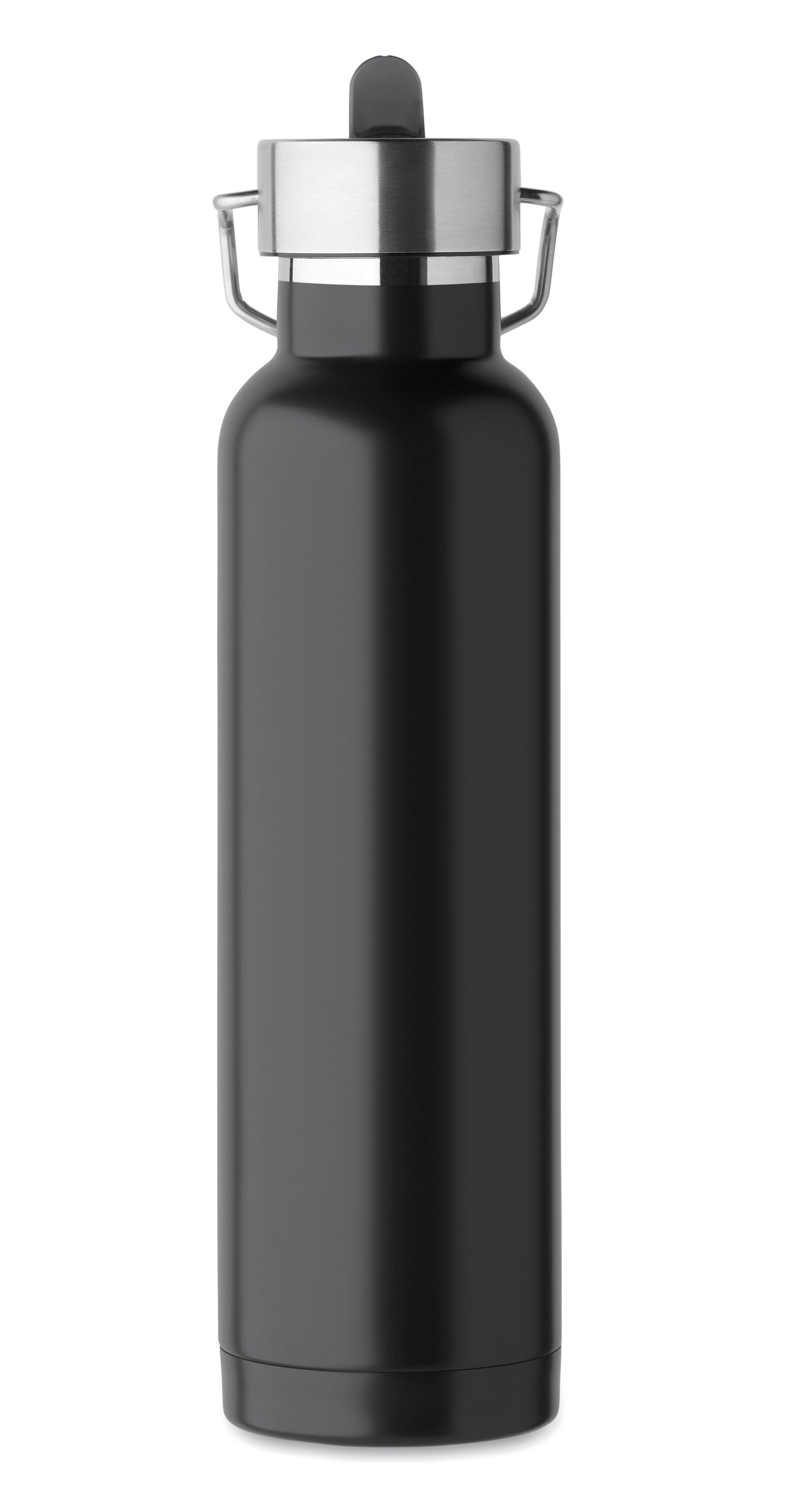 Doppelwandige Vakuum-Isolierflasche aus recyceltem Edelstahl (90% recycelter Edelstahl und 10% Edelstahl) mit