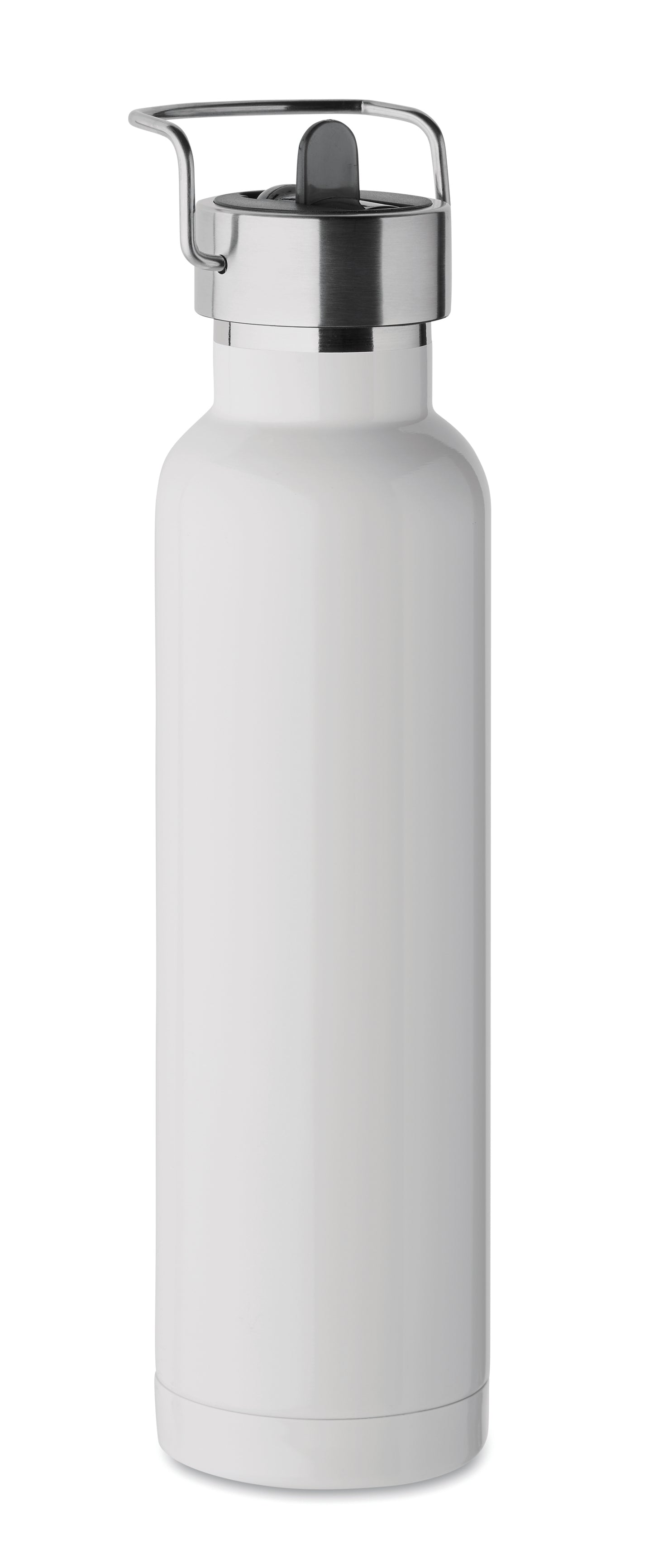 Doppelwandige Vakuum-Isolierflasche aus recyceltem Edelstahl (90% recycelter Edelstahl und 10% Edelstahl) mit