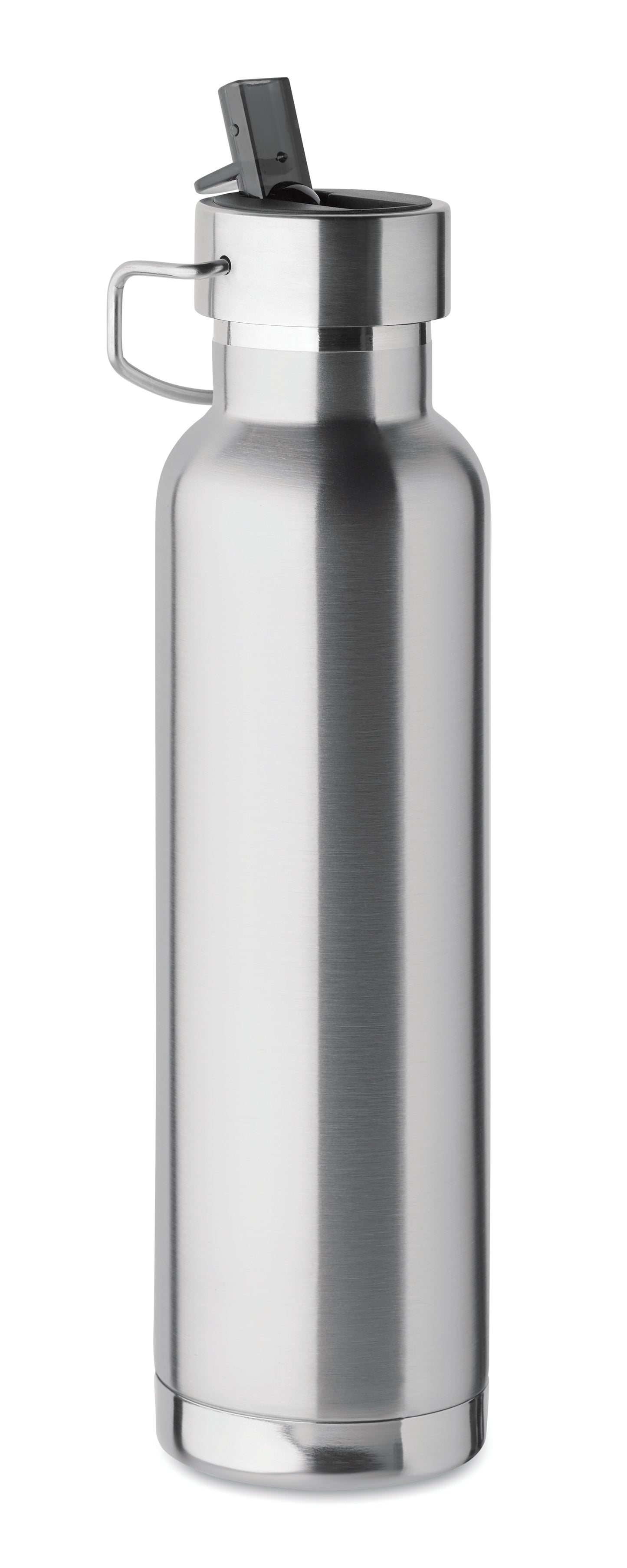 Doppelwandige Vakuum-Isolierflasche aus recyceltem Edelstahl (90% recycelter Edelstahl und 10% Edelstahl) mit
