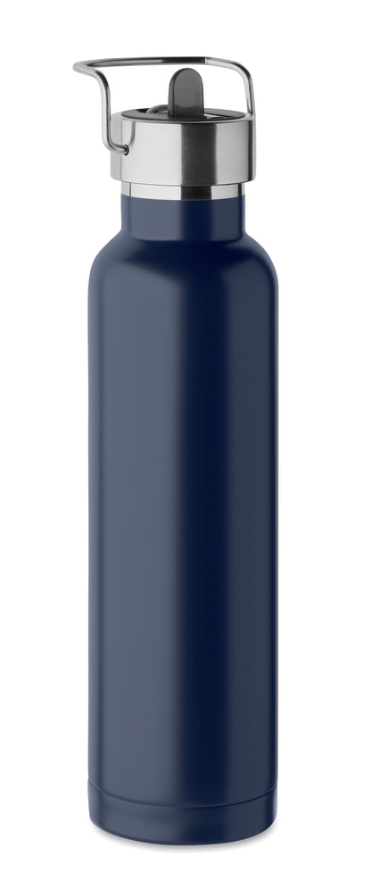 Doppelwandige Vakuum-Isolierflasche aus recyceltem Edelstahl (90% recycelter Edelstahl und 10% Edelstahl) mit