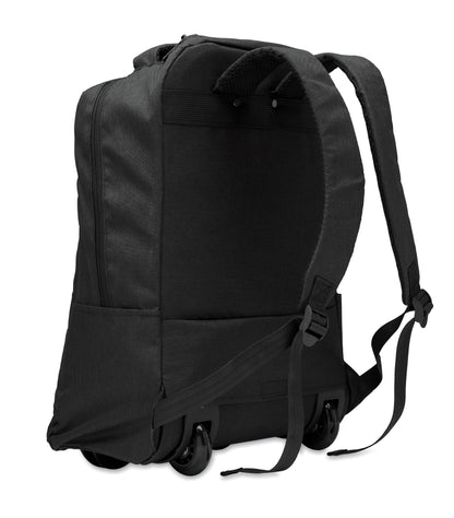 15'''' Laptop-Rucksack aus 600D RPET-Polyester. Internes 15'''' Laptopfach Reißverschlusstasche vorne zwei seitliche
