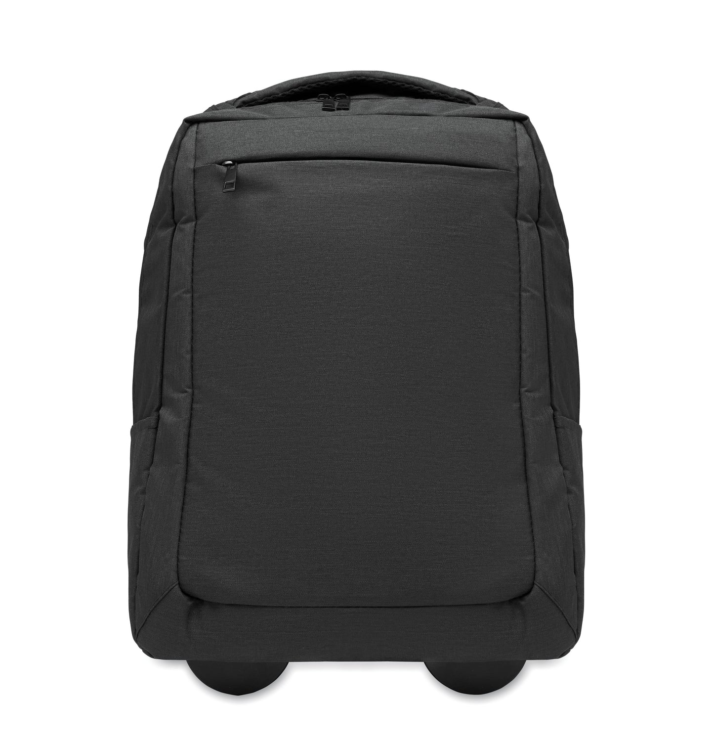 15'''' Laptop-Rucksack aus 600D RPET-Polyester. Internes 15'''' Laptopfach Reißverschlusstasche vorne zwei seitliche