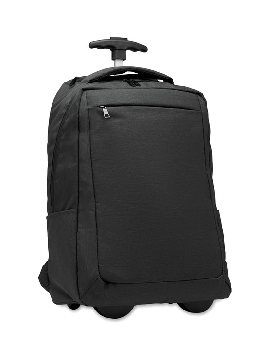 15'''' Laptop-Rucksack aus 600D RPET-Polyester. Internes 15'''' Laptopfach Reißverschlusstasche vorne zwei seitliche