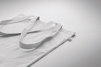 Einkaufstasche aus recycelter Post-Consumer-Baumwolle (70 % recycelte Baumwolle und 30 % RPET)
